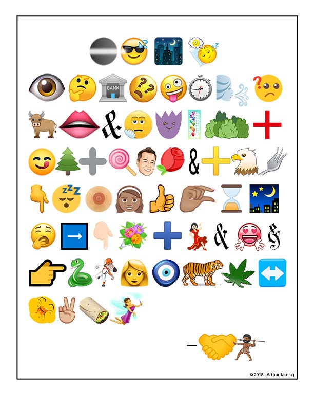 Shakespeare Emoji | Arthur Taussig